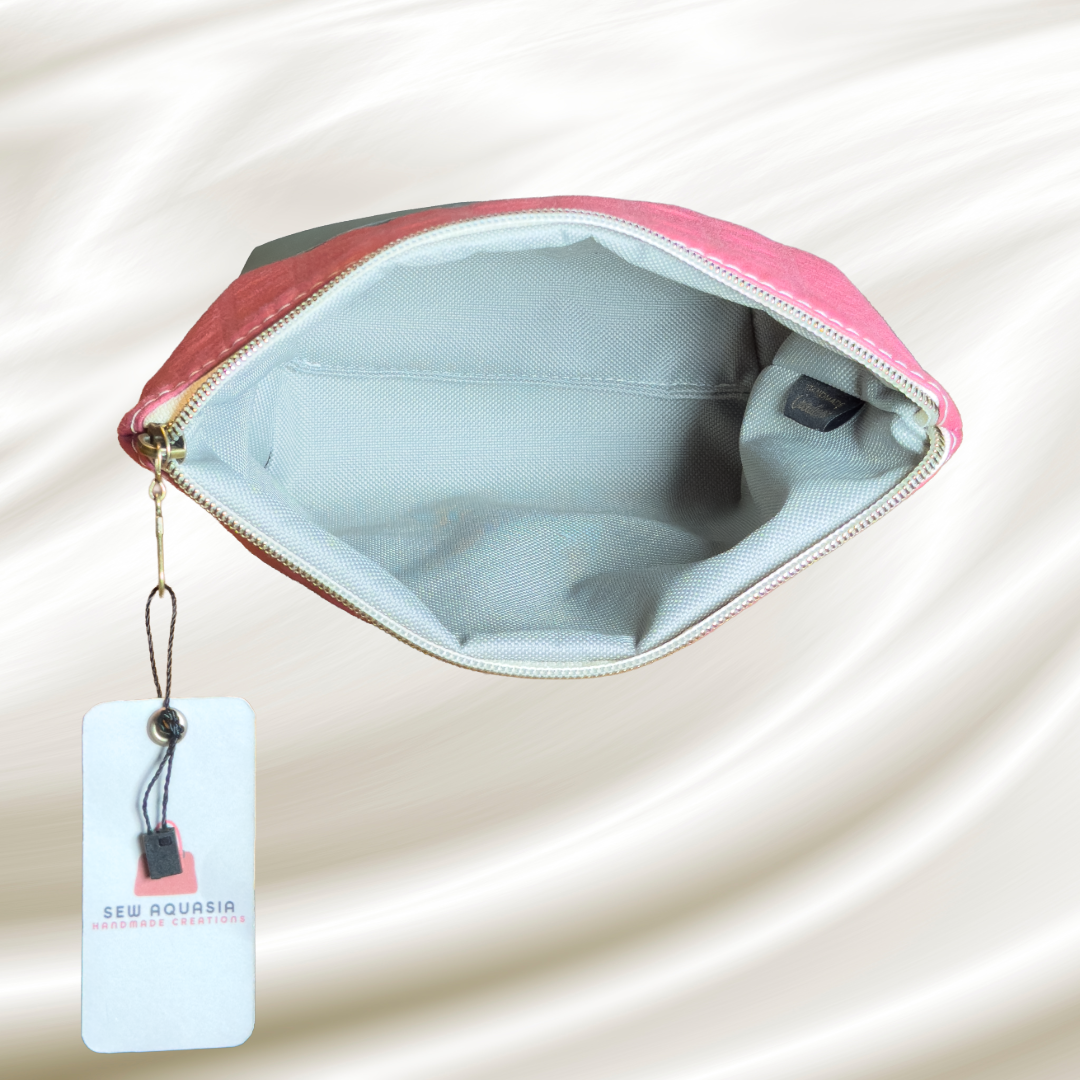 Handmade Zipper Pouch – Large (Exact Item Shown) – Limited Run