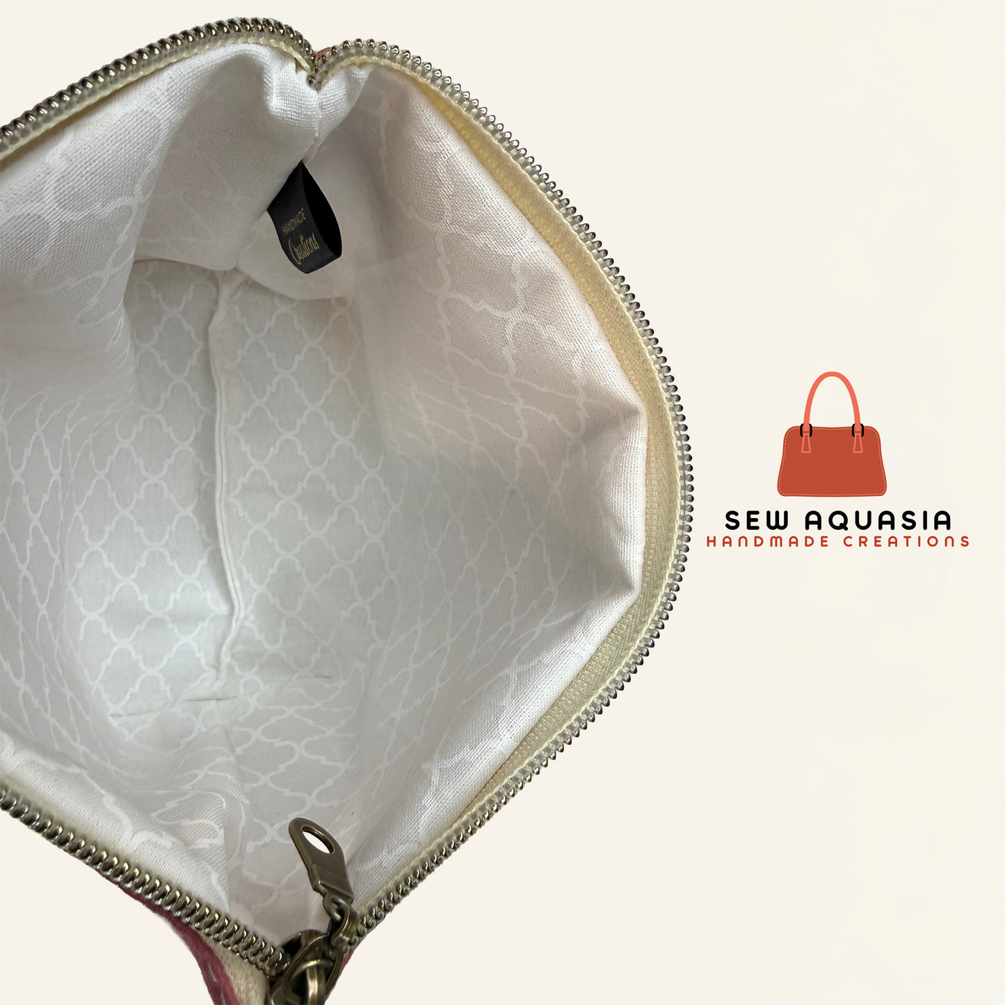 Handmade Zipper Pouch – Medium (Exact Item Shown) – Limited Run