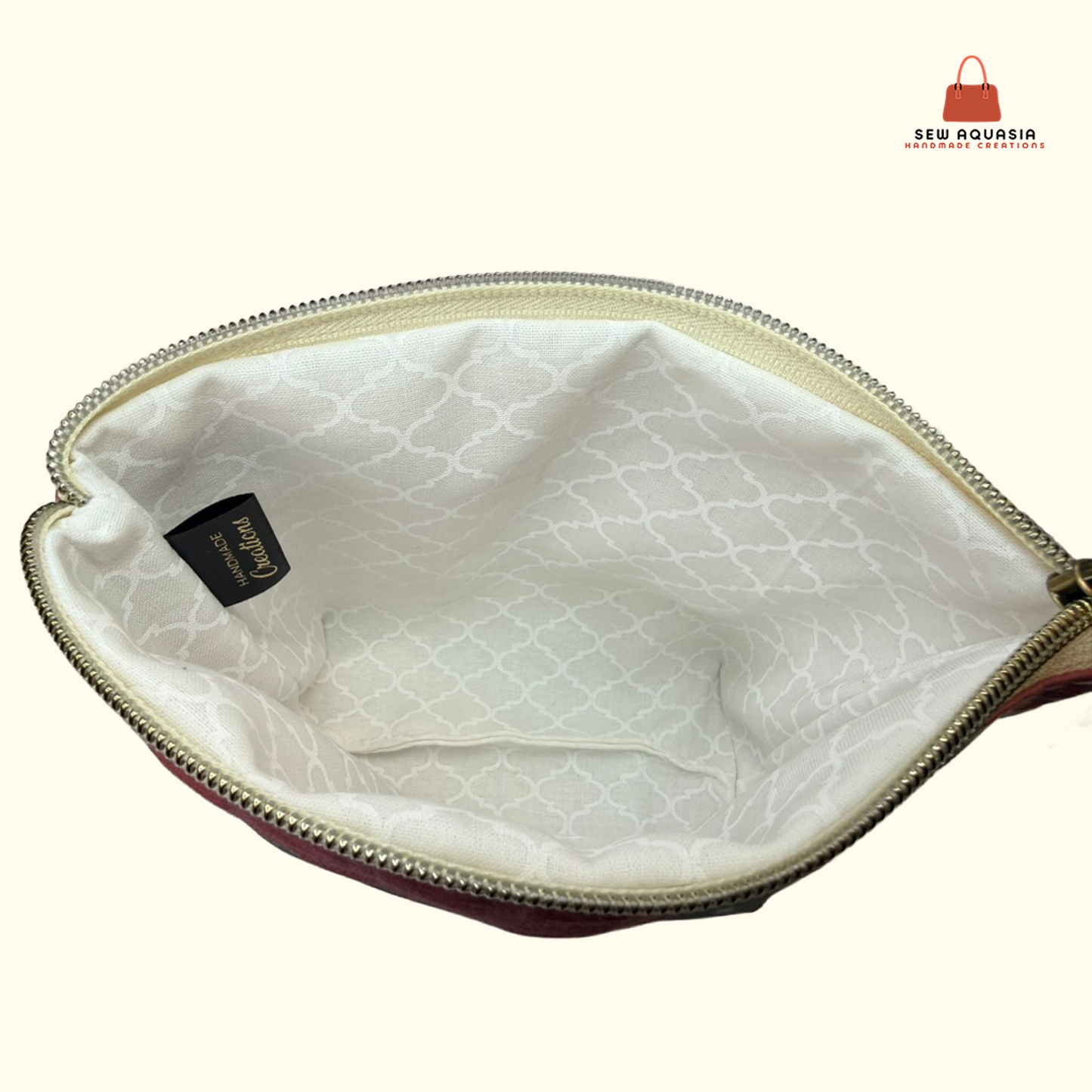 Handmade Zipper Pouch – Medium (Exact Item Shown) – Limited Run