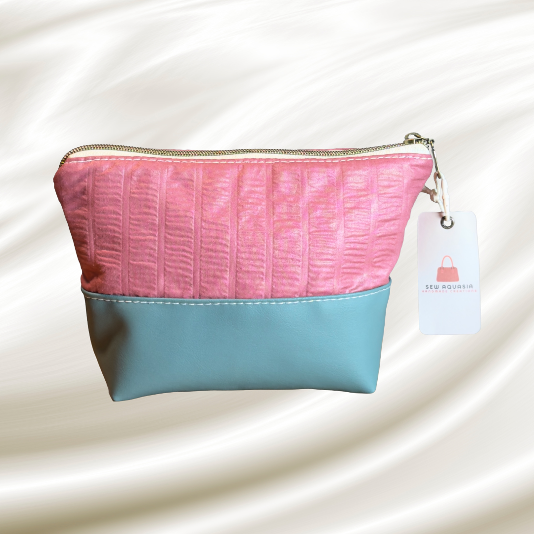 Handmade Cosmetic Bag – Large (Exact Item Shown) – Limited Run