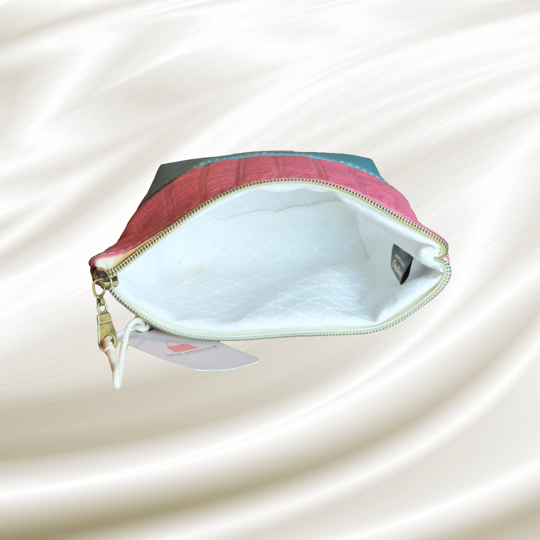 Handmade Zipper Pouch – Medium (Exact Item Shown) – Limited Run