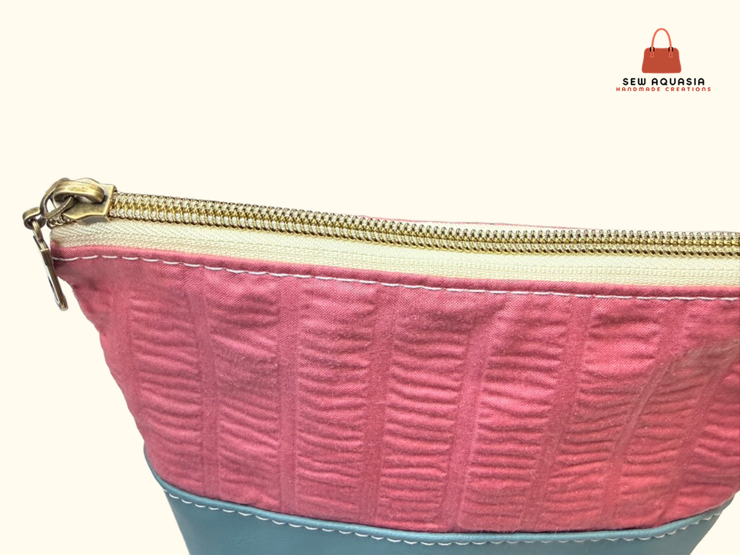 Handmade Zipper Pouch – Medium (Exact Item Shown) – Limited Run