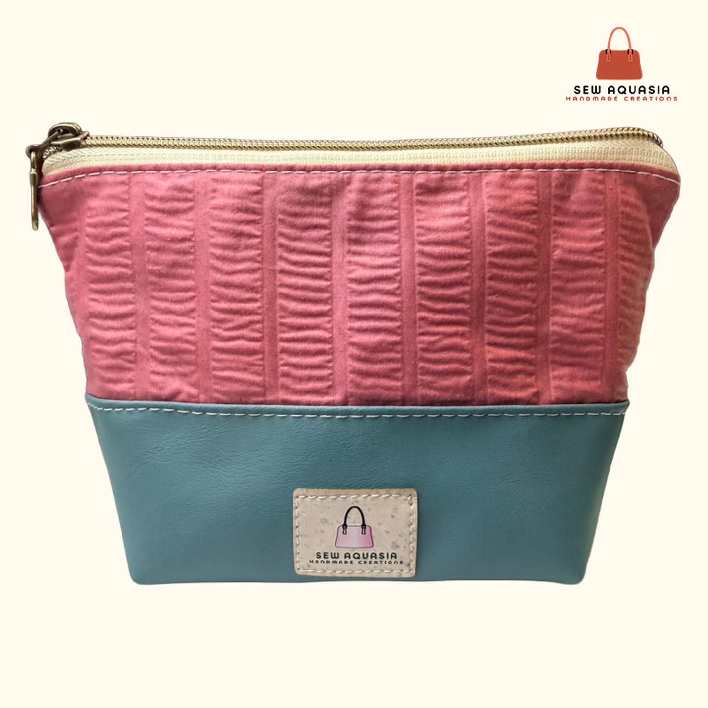 Handmade Zipper Pouch – Medium (Exact Item Shown) – Limited Run