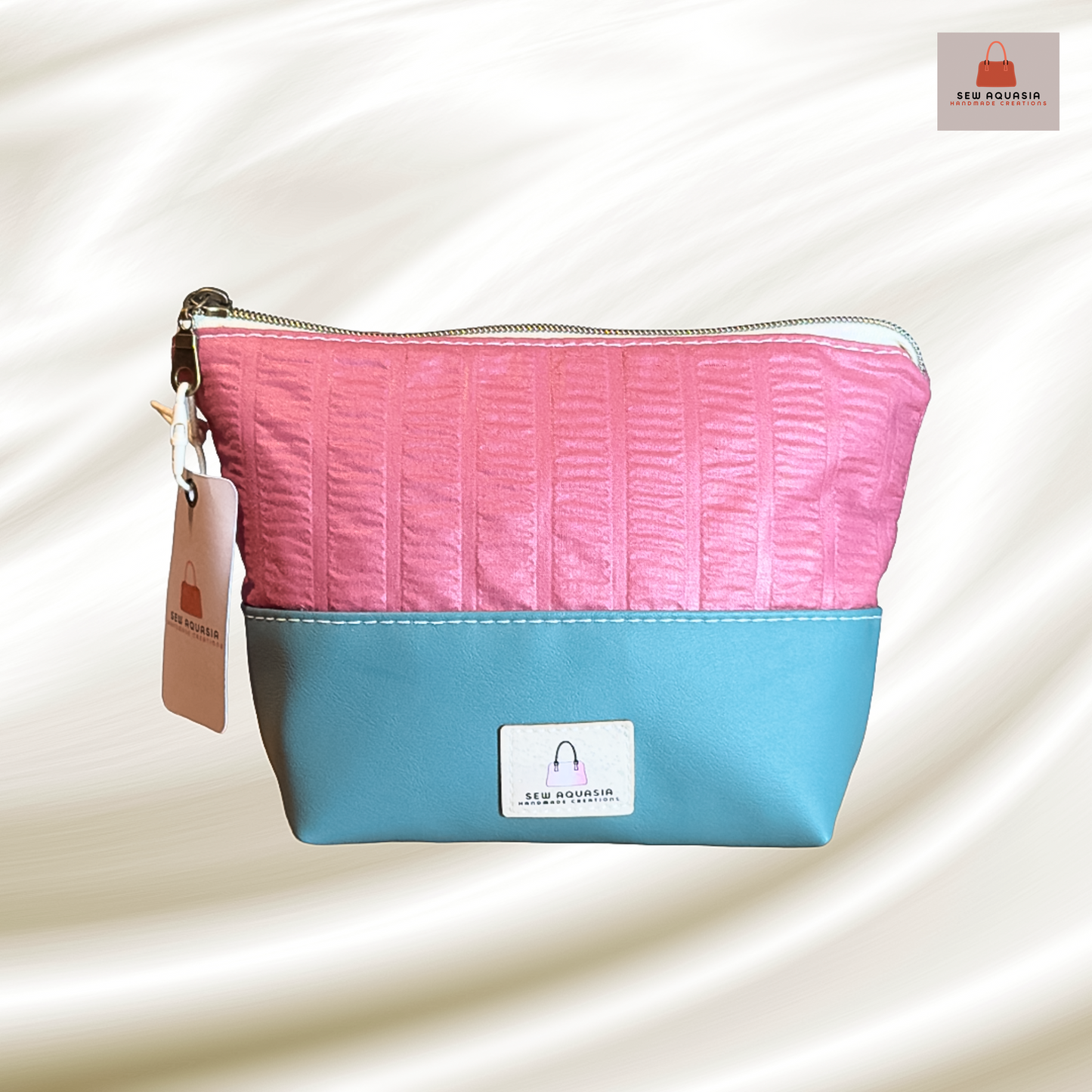 Handmade Cosmetic Bag – Large (Exact Item Shown) – Limited Run